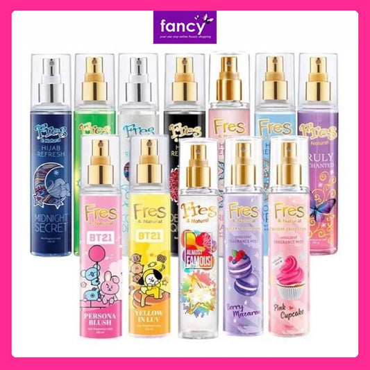 Fres & Natural Cologne 100ml – Refreshing Body Mist Perfume