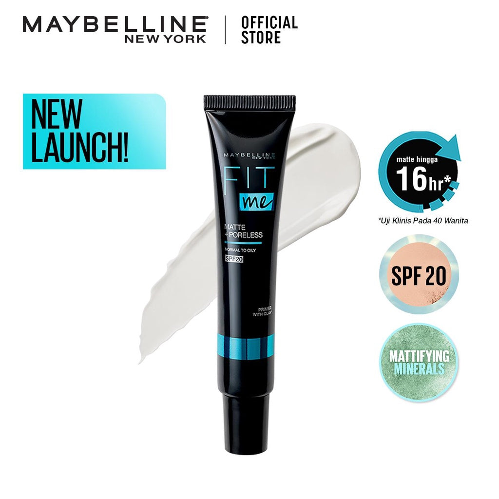 Maybelline Fit Me Primer + 24h Powder Foundation 220 - Makeup