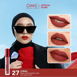 OMG Oh My Glam Matte Tahan Lama Kiss Lip Cream 3.5g Lip Cream Matte