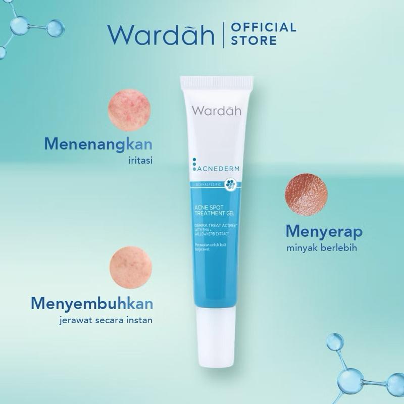 WARDAH Acne Spot Gel with BHA & Willowherb – Redness & Scar Care