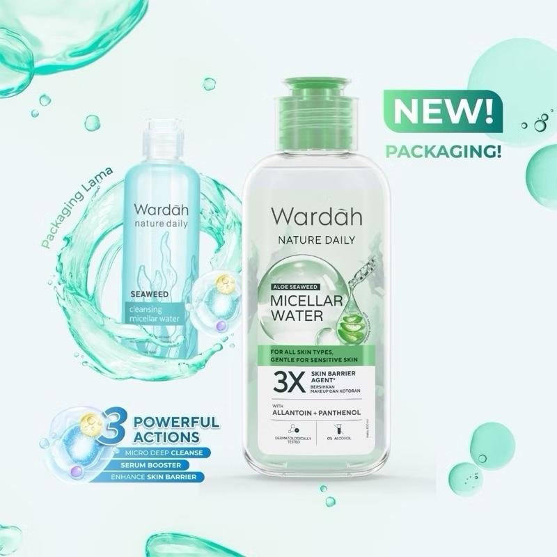 Wardah SeaBloom Micellar Magic – 100mL Ocean-Fresh Cleanse