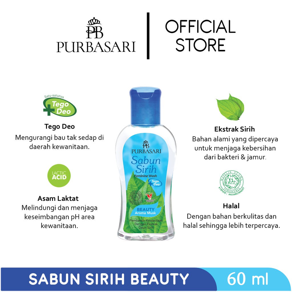 Purbasari Sabun Sirih 60 ml / Perawatan Kewanitaan / Pembersih Miss V