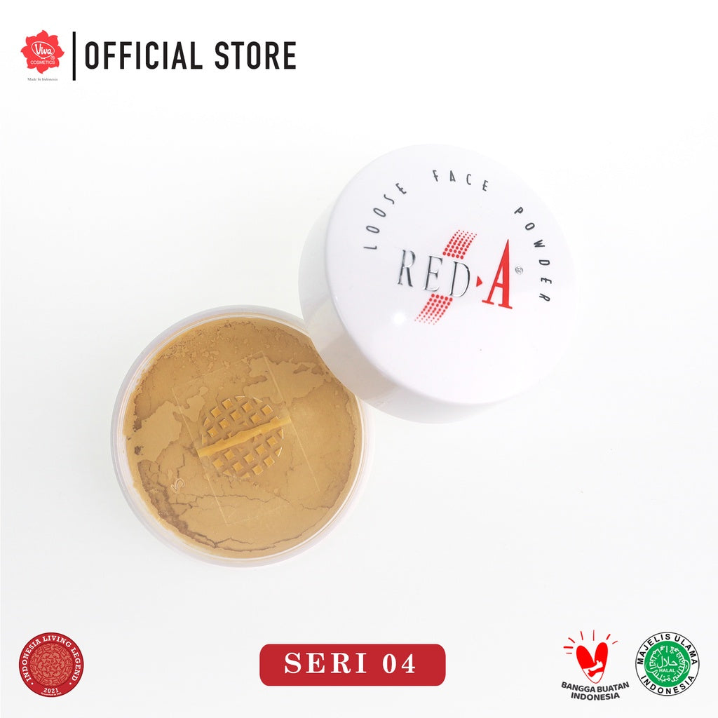 Red-A Loose Face Powder (Tersedia 4 Varian Warna)