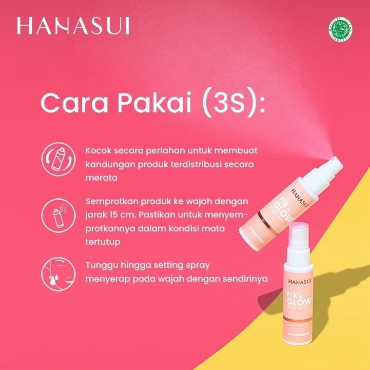 Hanasui GlowLock Radiance Setting Spray