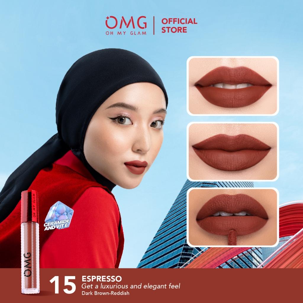 FANCY X JULOI BEAUTY OMG Oh My Glam Mattelast Lip Cream 2.9g | Lip Cream Matte Dengan Warna Intense, Tahan Lama & Ringan