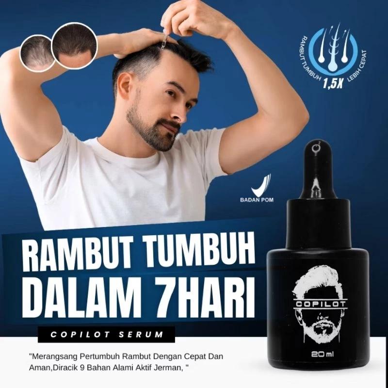 COPILOT Hair Growth Serum – Anti Hair Loss & Beard Growth Booster