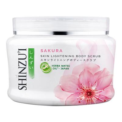 Shinzui Skin Lightening Body Scrub 120g / 200g – Kirei / Matsu / Hana / Kensho / Myori – Brightening Lulur Scrub