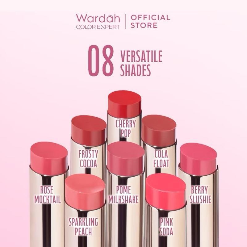 Wardah Glossicle Peptide Balm – Ultra Glossy Tint & Lip Barrier Boost
