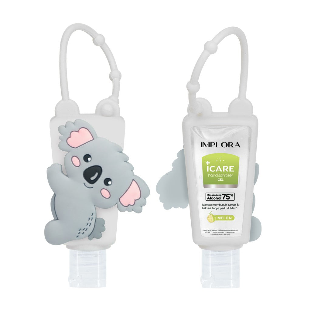 Implora Icare Hand Sanitizer Gel 30ml | Pembersih Tangan - Gantungan Karakter Soap Tanpa Bilas