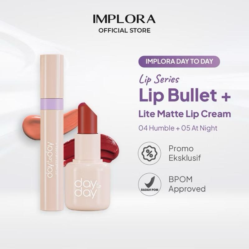 Implora DuoGlow Lip Fusion – Bullet & Matte Duo Set