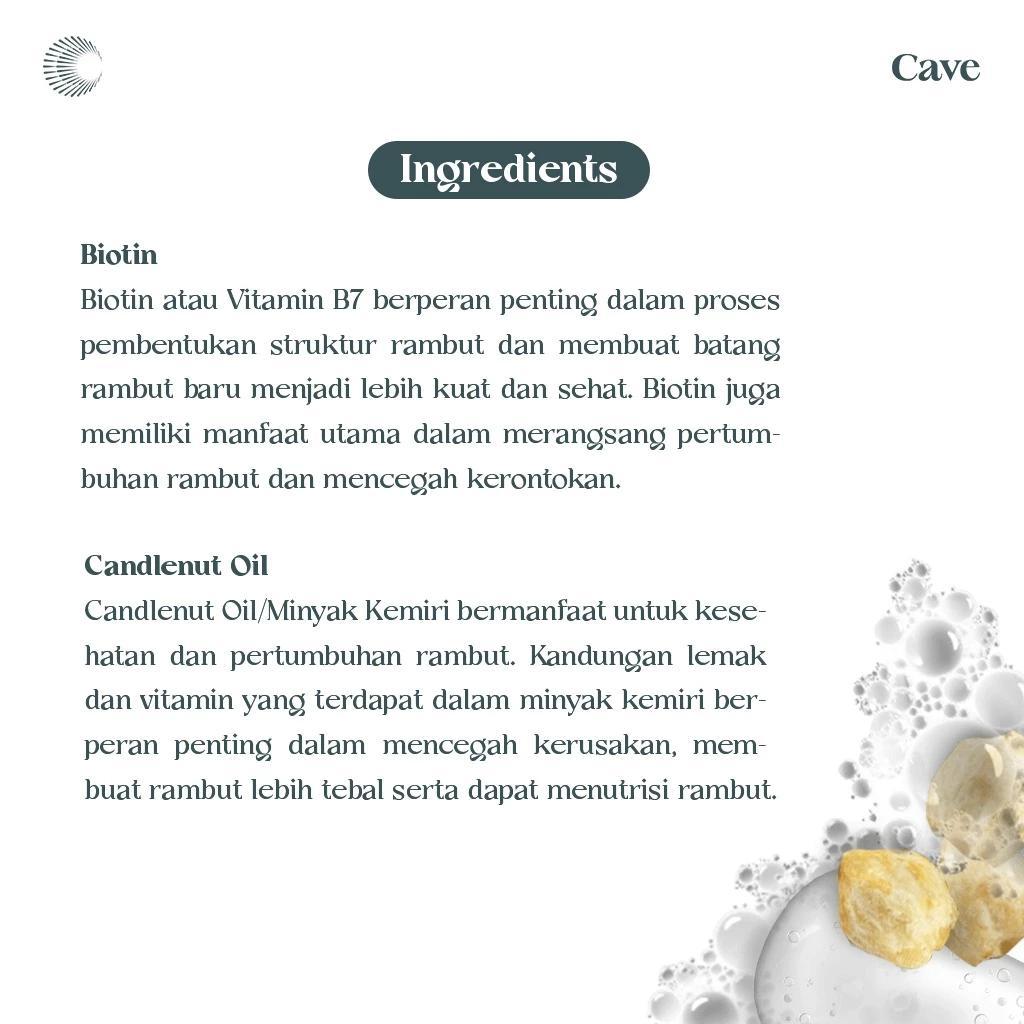 CAVE Hair Shampoo: Grow, Thicken & Stop Hair Loss for Men