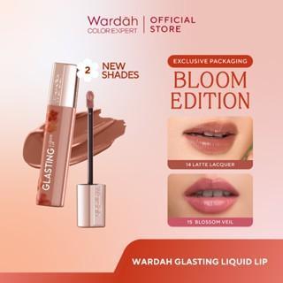 Wardah Glasting Liquid Lip | High-Pigment Glossy Color | Lightweight | Non-Sticky | Transferproof |