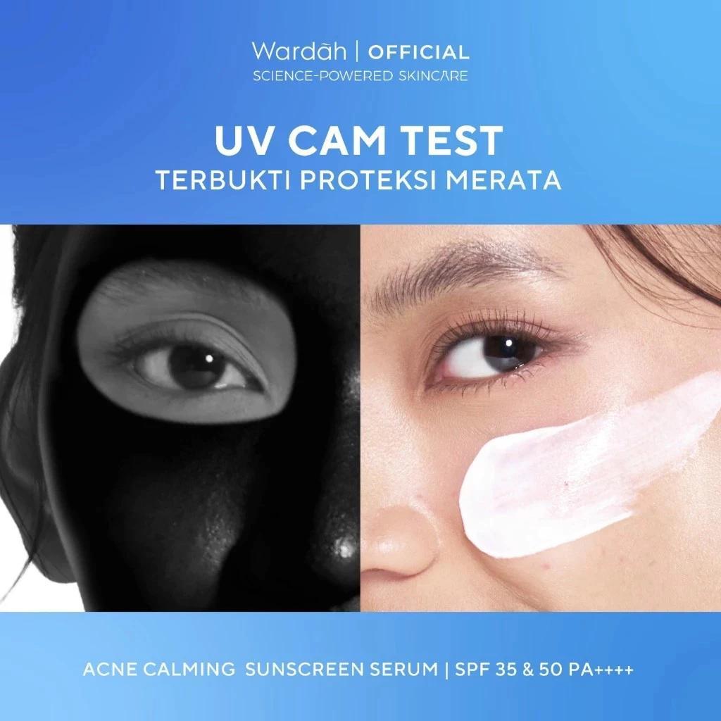 Wardah Acne Calming Sunscreen Serum – SPF 50+ PA++++ UV Shield 25ml