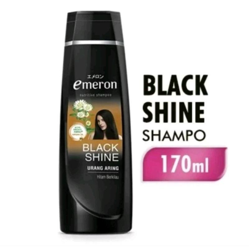 Emeron Nutritive Shampoo with Active Provit Amino - Nourishing Hair Care for Everyday Use 170ml Anti Dandruff Black Shine Hijab Soft Smooth Clean Fresh Hair Fall Control