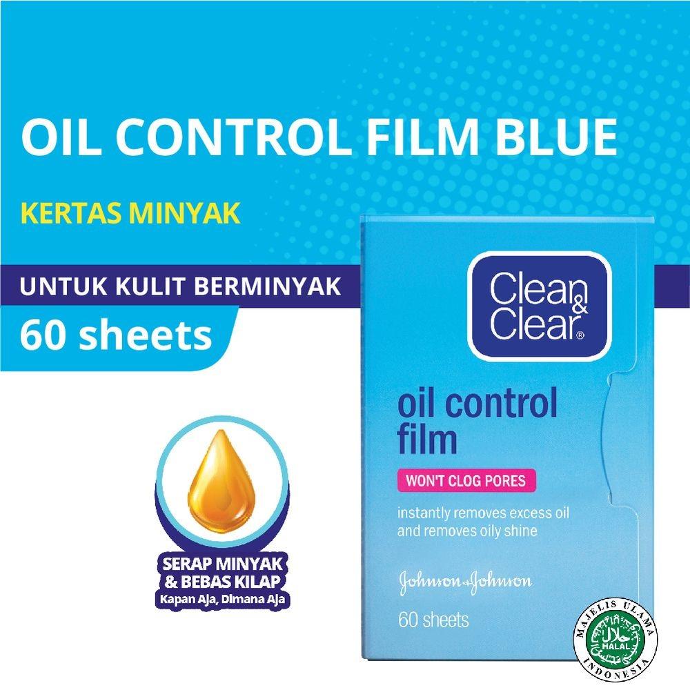 Clean & Clear Oil Control Film 60’s – Instantly Remove Shine Without Smudging Makeup