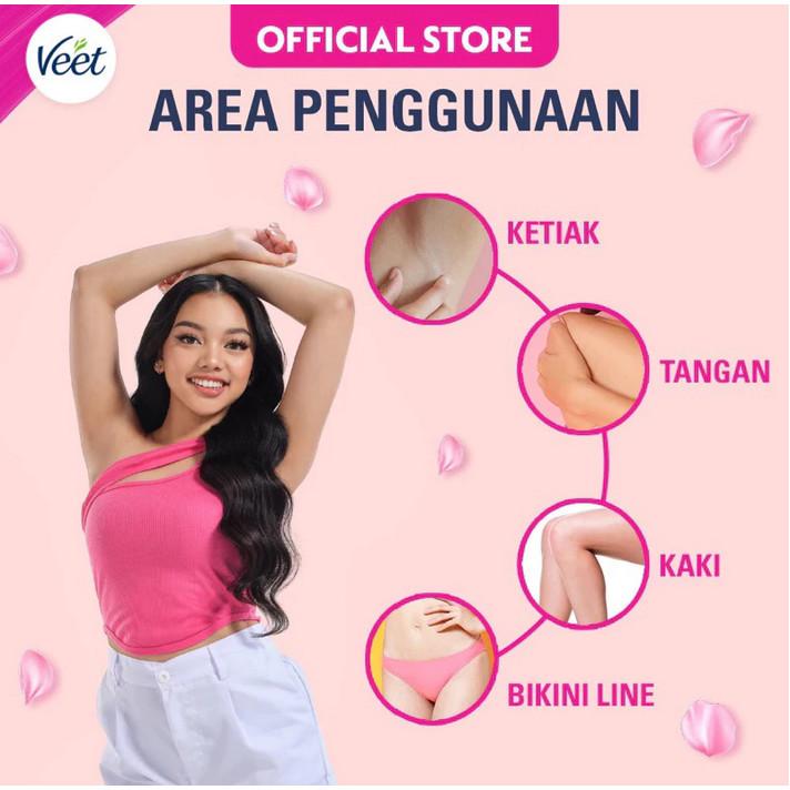 Veet Pure Hair Removal Cream 25g / 60g – Normal (Pink) / Sensitive (Blue) – Smooth Skin Formula [NEW]