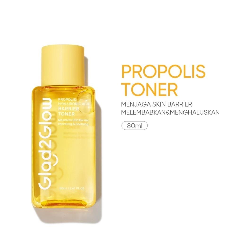 Glad2Glow Toner Series 80ml - Centella Soothing Pomegranate Brightening Blackberry Antioxidant Toner for All Skin Types