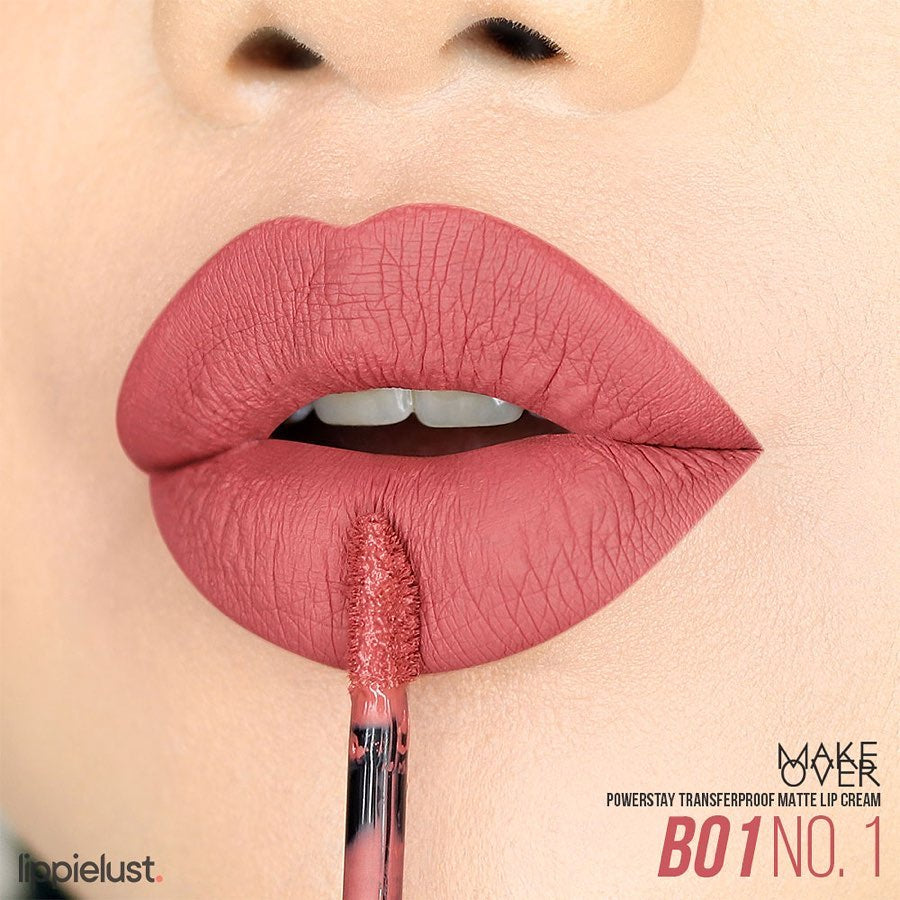 Make Over Powerstay Matte Lip Cream  | Tahan Lama & Transferproof | Lipstik Matte Terbaik 2025