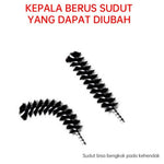 Kuas Eye Shadow + Mascara 2in1 Size 6 Cm Spoolie