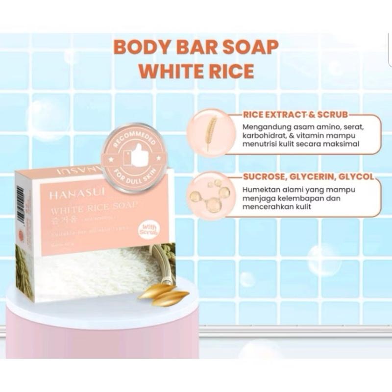 Hanasui GlowBar – Natural Radiance Body Soap (60g)