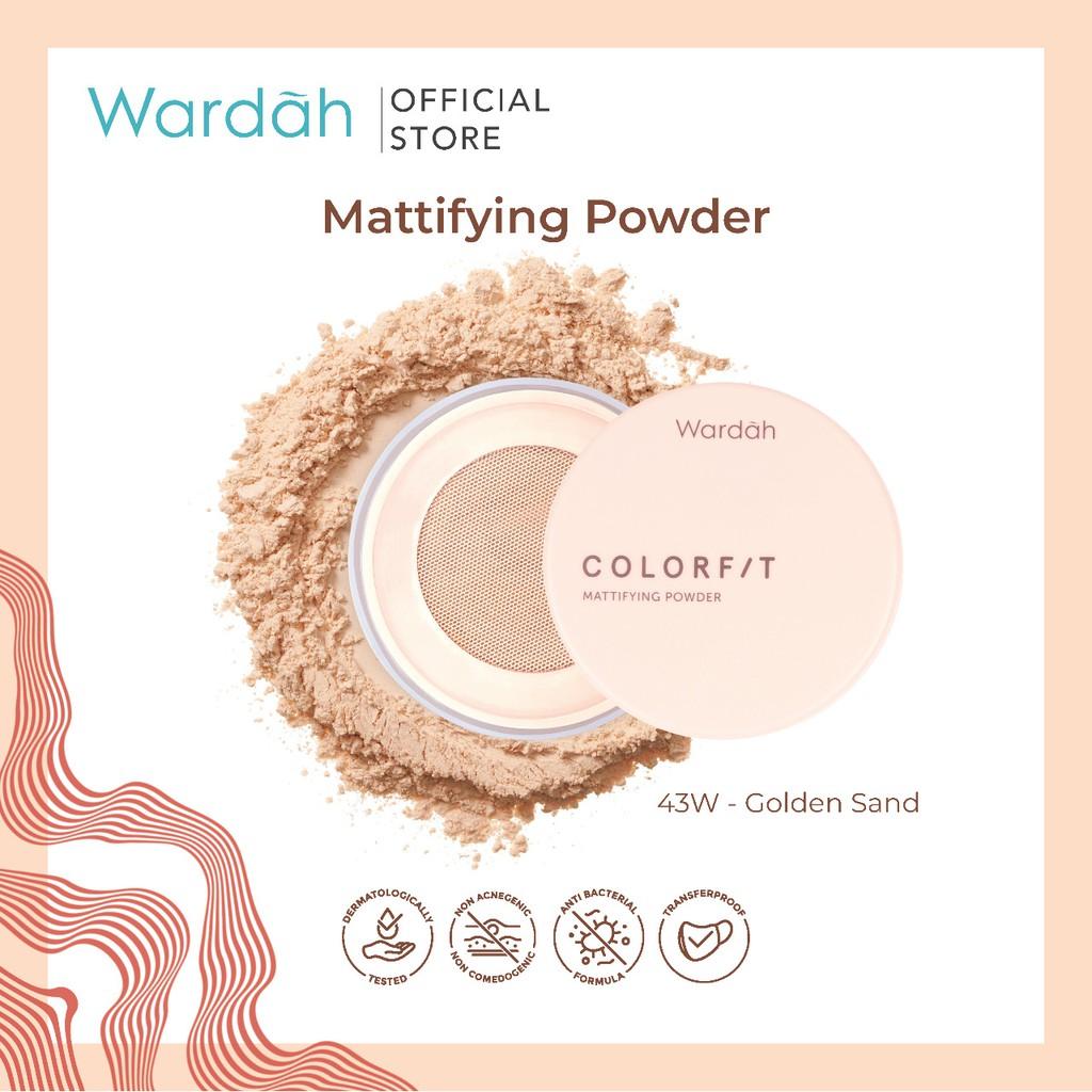 Wardah Colorfit Mattifying Loose Powder | SPF 30 PA++ | Oil Control & Transferproof | 12H Matte Finish | Serba Ada!
