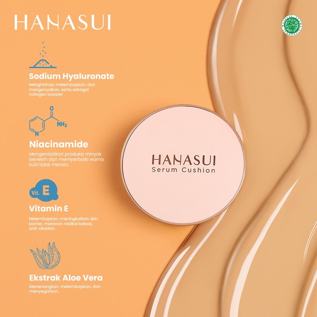 Hanasui SoulMatte Serum Cushion 15g - Perfect Coverage & Radiant Finish Makeup Product