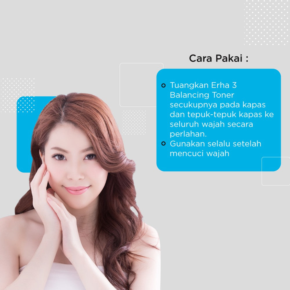 Erha Twin Flame VP Erha 3 Balancing Toner (2X) - Paket Toner Wajah
