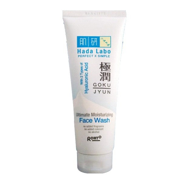 Hada Labo GOKUJYUN Ultimate Moisturizing Face WASH 50g (KECIL)