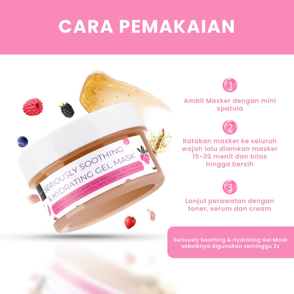 Scarlett Whitening Seriously Soothing & Hydrating Gel Mask