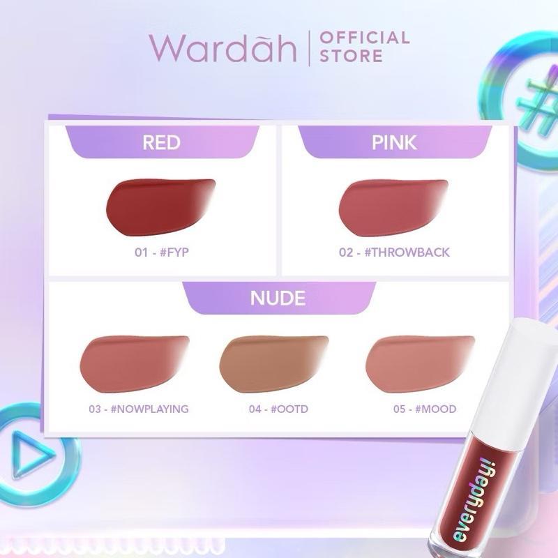 WARDAH Lip Shot Matte Cream – Vitamin C, Longwear Glossy Matte Lipstick Stain