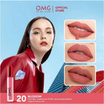 OMG Oh My Glam Matte Tahan Lama Kiss Lip Cream 3.5g Lip Cream Matte