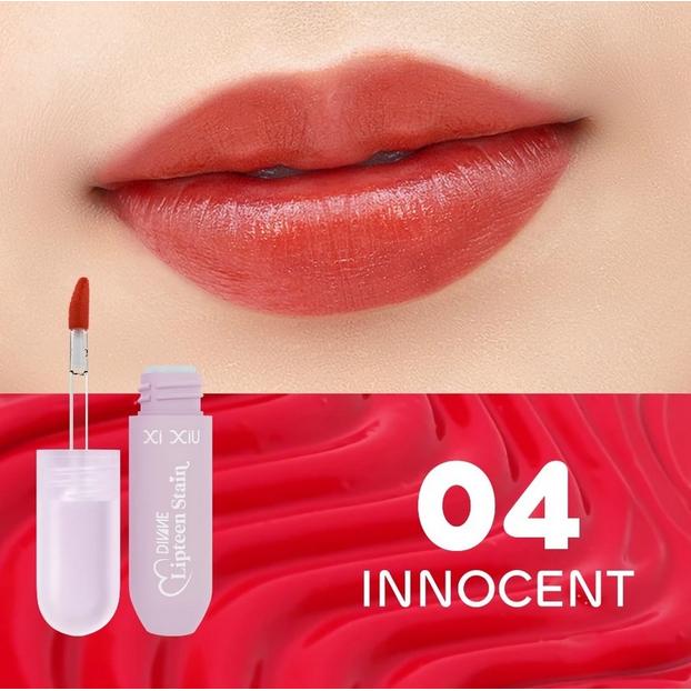XI XIU Divine LipTeen STAIN – Lip Tint & Lip Cream for Long-Lasting Color