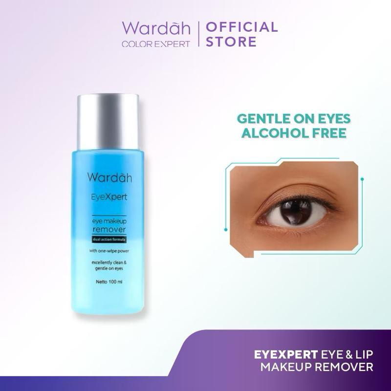 WARDAH Ultimate EyeXpert Waterproof Makeup Remover for Eyes & Lips – Gentle Yet Powerful Cleanse