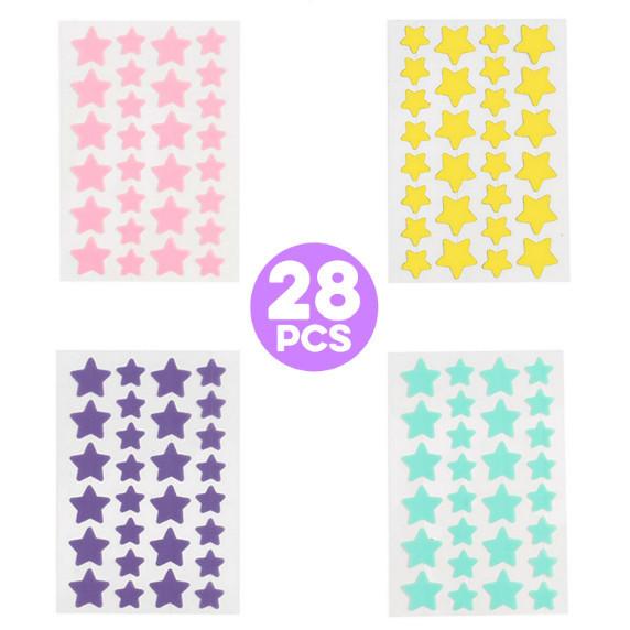 Acne Pimple Patch Penutup Jerawat 36PCS / STARS 28PCS / PURPLE 24PCS