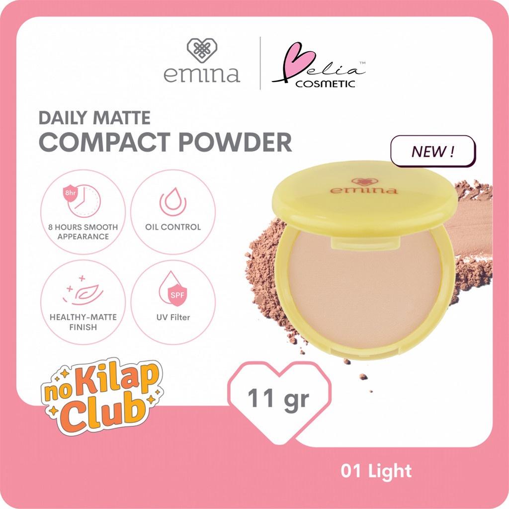 EMINA Daily Matte Loose Powder 20g | Oil Control Setting Powder | Lightweight Finish | Serba Ada