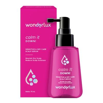 Wonderlux Calm It Down – Hydrating Scalp Serum for Dry, Flaky & Itchy Scalp 75ml
