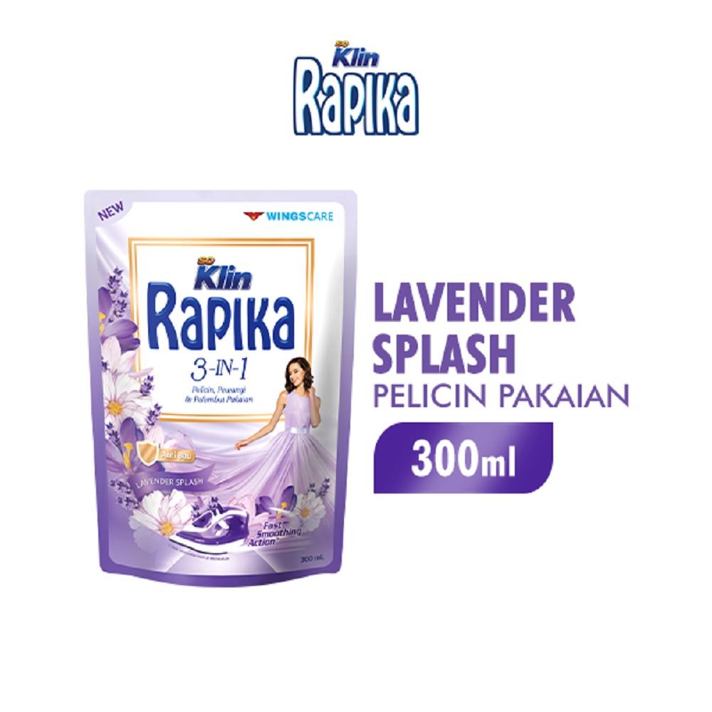 Rapika Lovely Lavender Ironing Spray 300ml Refill | Smooth Finish & Relaxing Scent