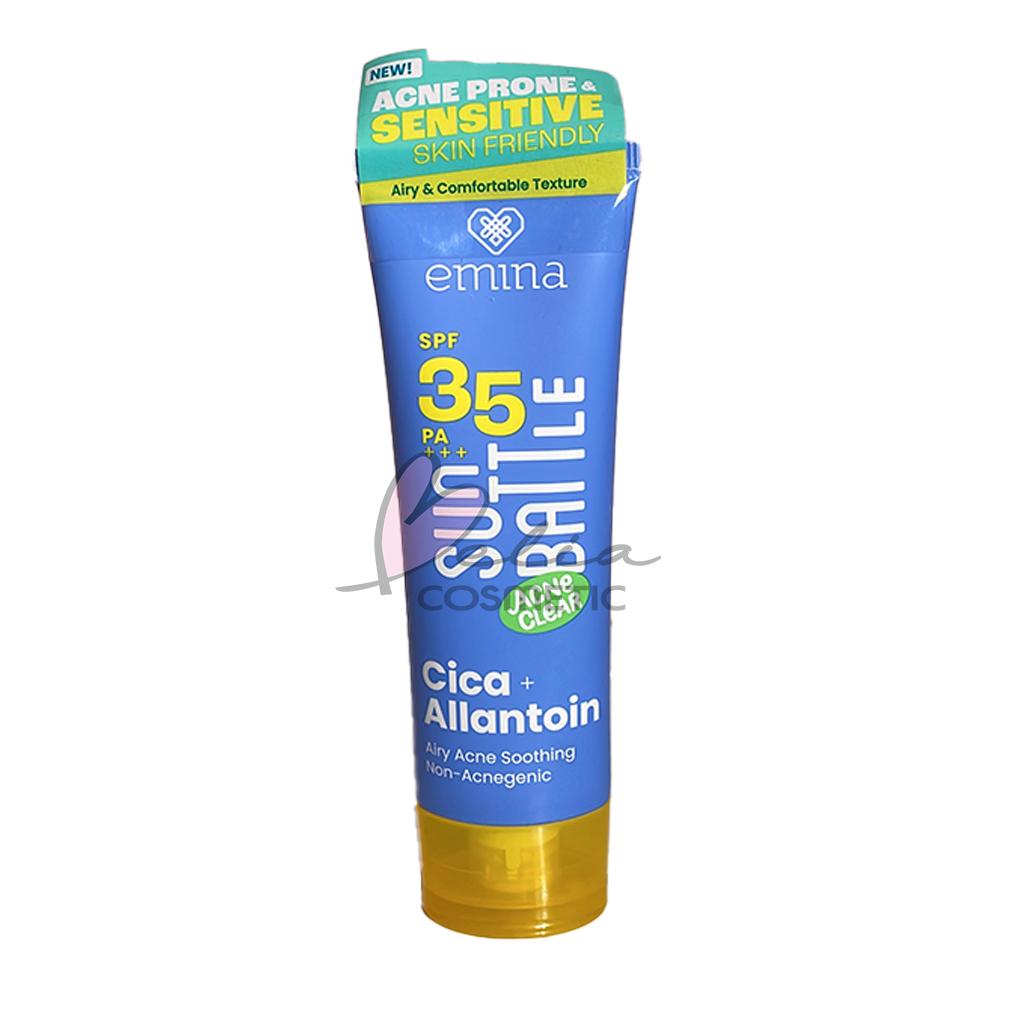 Emina Sun Protection & Sun Battle SPF Series | SPF 30 / SPF 45 / SPF 50 PA+++ | Serba Ada