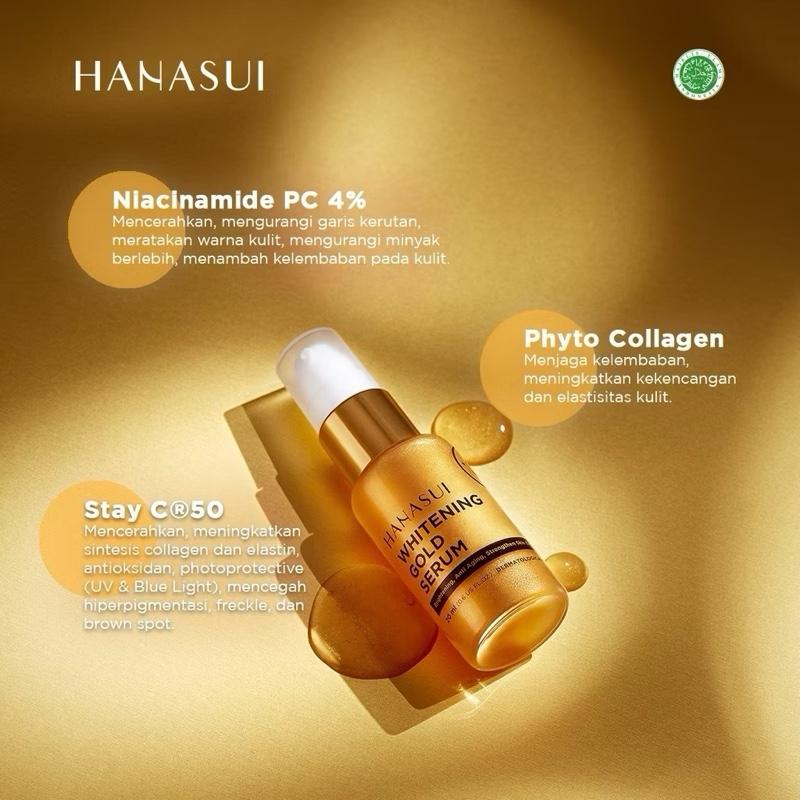Hanasui Gold Radiance Elixir – 20ml Anti-Aging Brightening Serum