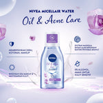 NIVEA SUN Face Serum Oil Control SPF50 PA+++ + Micellar Water Oil & Acne Care