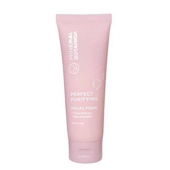 Mineral Botanica Perfect Purifying Facial Foam 100g – Moisturizing & Anti-Acne Face Cleanser