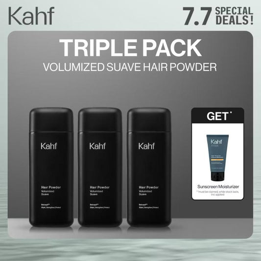 Kahf 3X Style Master Pack – Pomade & Powder Set | Barber Approved