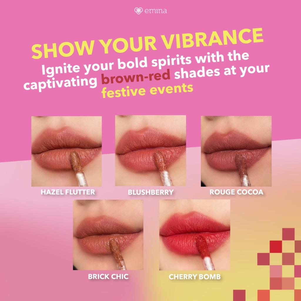 Emina Creamatte Lip Cream – Ultra Lightweight Matte with 9X Moisture Boost for Smooth, Comfortable Lips