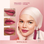 Wardah Glasting Liquid Lip Glass Hi-Pigmented LipCream Lipstick Glass Color Ringan Transferproof NEW!