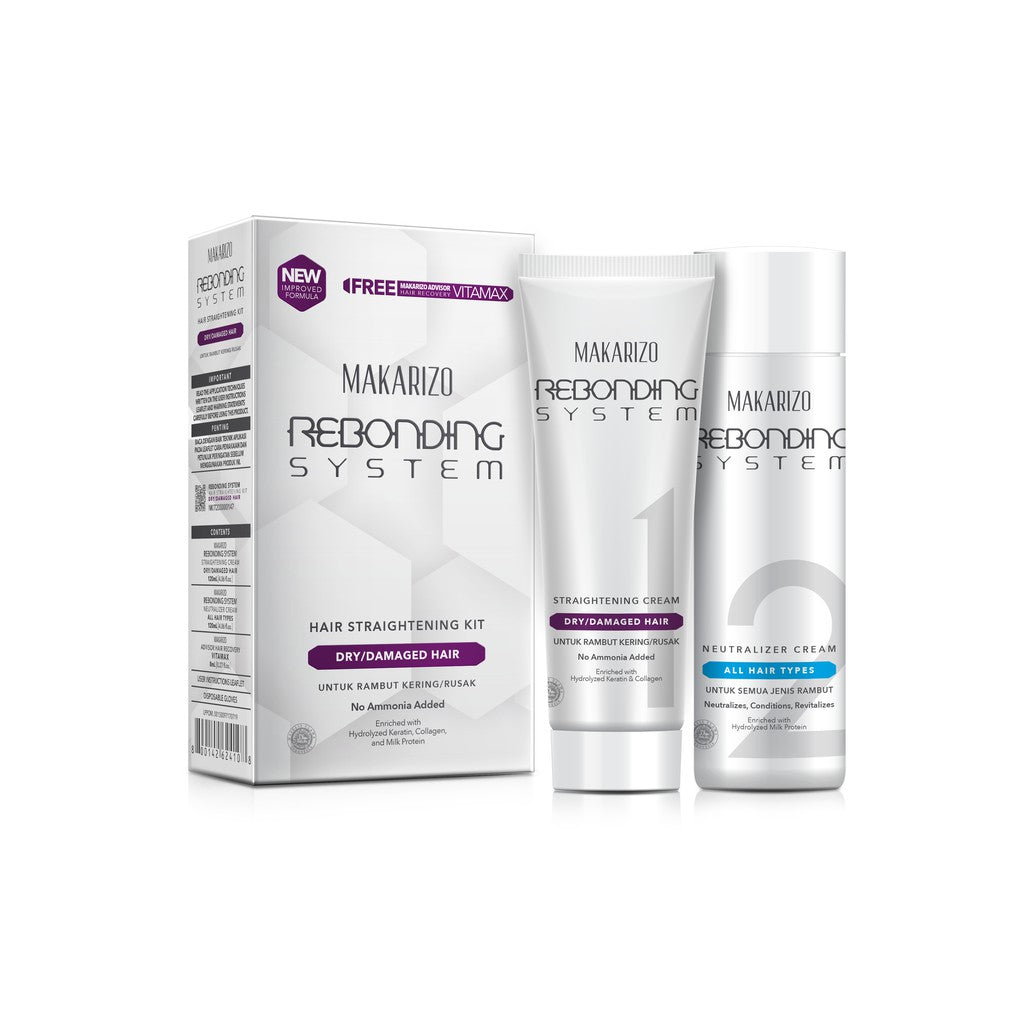 Makarizo Rebonding System Hair Straightening Dry