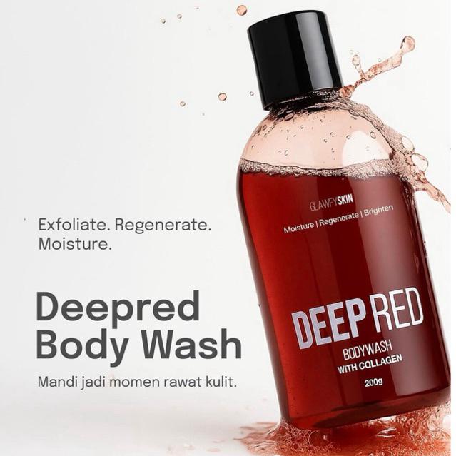 Glawfyskin - Deep Red Bodywash Whitening