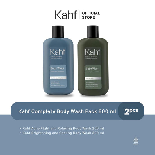 Kahf Complete Body Wash Pack 200 ml x 2 pcs