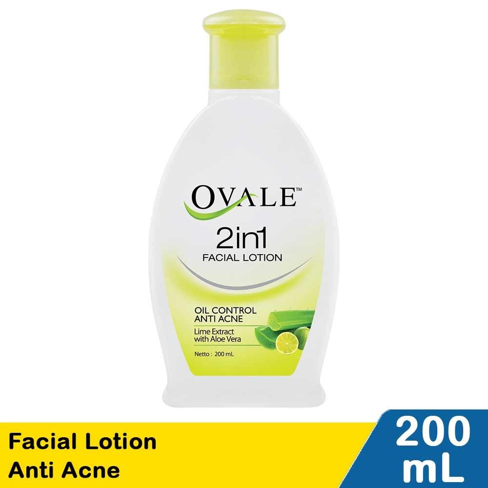 Ovale Facial Lotion Anti-Acne 200ml | Refreshing Toner to Help Fight Breakouts