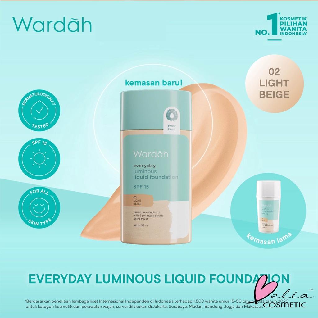 Wardah Lightening Extra Cover TWC – Full Size / Refill – SPF 22