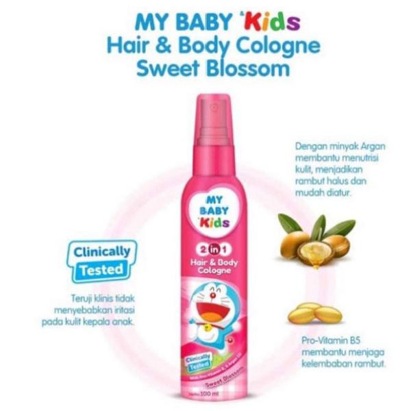 My Baby Kids COLOGNE Hair & Body 2in1 100ml Spray Parfum Anak Bayi